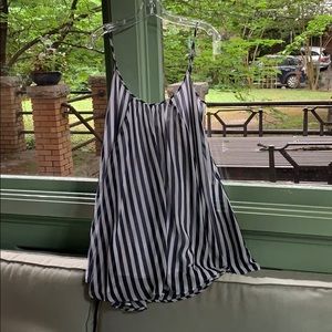 Show Me Your Mumu Blue and White Striped Dress